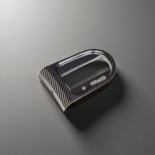 Dry Carbon Fiber Gear Knob Trims for Ford Mustang Shelby GT350 Coupe 2015-2019