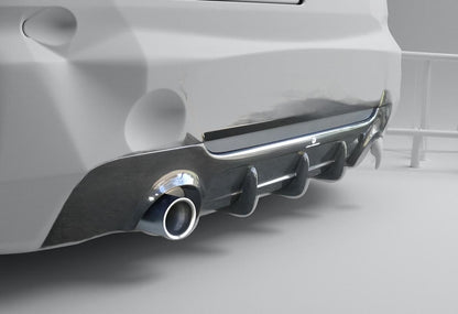 Carbon Fiber Rear Bumper Diffuser for BMW 3 Series E92 & E93 325i or 335i M-TECH (2005-2009)