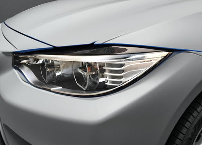 Carbon Fiber Headlight Eyelid Cover Trims for BMW F80 M3 & F82/F83 M4 & F32/F33/F36 (2014-2018)