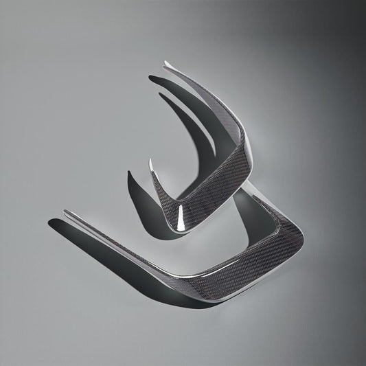 Carbon Fiber Rear Bumper Canards & Fins Splitter for BMW 3 Series G20 G28 M-Sport 2020-2021