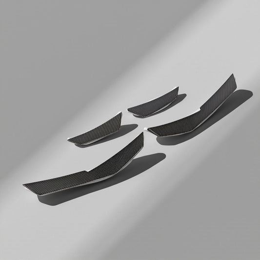 Dry Carbon Fiber Front Lower Lip Splitter for Audi R8 V10 Spyder Convertible (2016-2018)