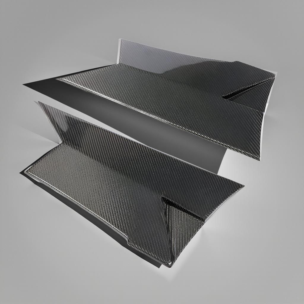 Carbon Side Door Scoops & Skirts for Mercedes-Benz C63 AMG Coupe (W205, 2014-2017)