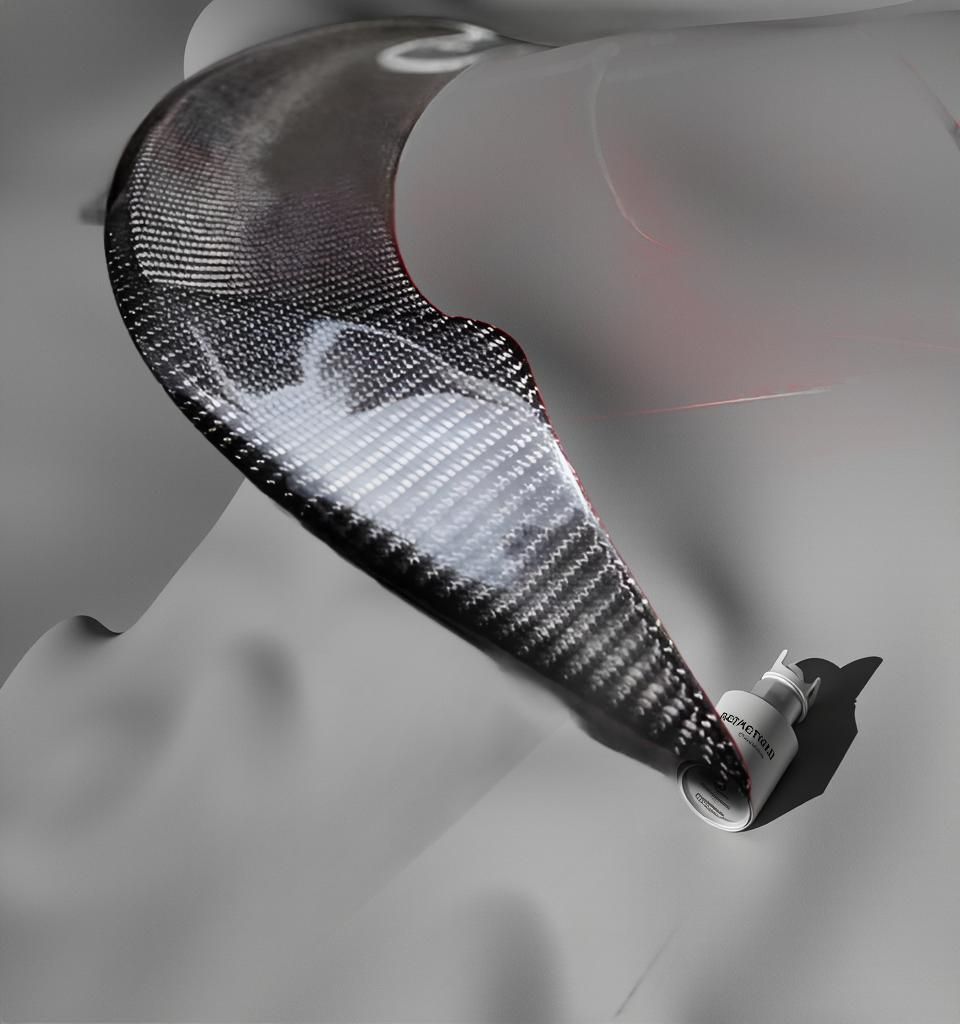 VW Golf 6 Carbon Fiber Rear Roof Spoiler (2010-2013)