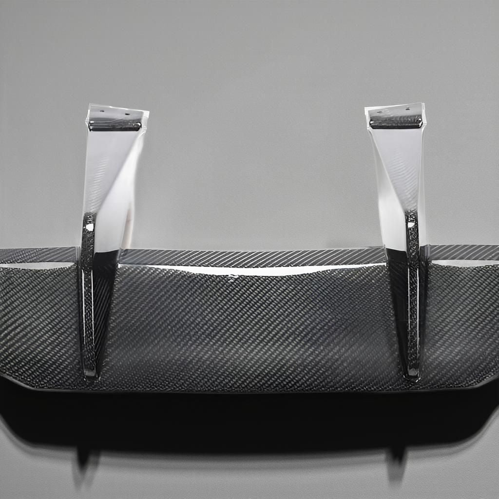 Carbon Fiber Rear Diffuser Lip for Chevrolet Corvette C8 Stingray (2020+)