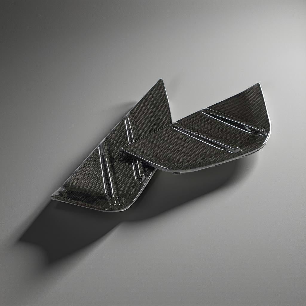 Dry Carbon Fiber G82 M4 Door Side Breathers Fender Vents for BMW 4 Series G82 G83 M4 2020-2021