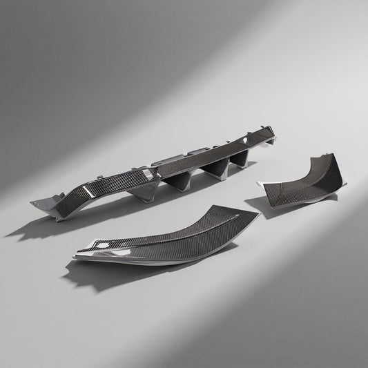 Carbon Fiber Rear Diffuser for BMW F87 M2 & M2 Competition Coupe 2-Door