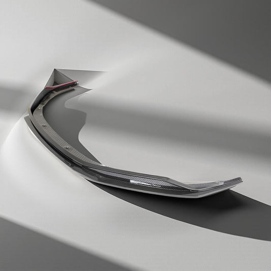 Audi R8 V10 2023 Dry Carbon Fiber Front Lip Spoiler & Splitter
