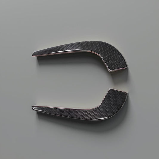 Audi RS3 Carbon Fiber Front Bumper Air Canards (2017-2019)