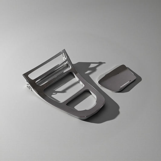 Carbon Fiber Center Console Trim - Mercedes Benz E-Class W213 (2016-2019)