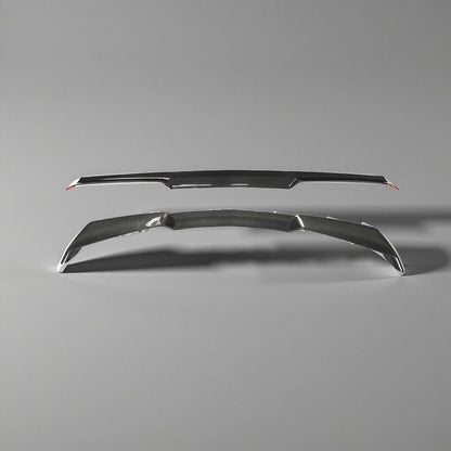 Carbon Fiber High Rear Wing Spoiler - Chevrolet Corvette C8 (2020+) (Set of 2)