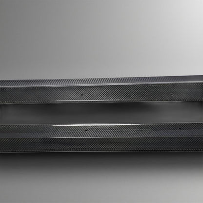 Carbon Fiber Side Skirt Extensions for Mercedes-Benz W213 E43 & E63 AMG (2016-2022)