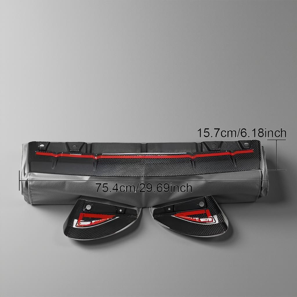Carbon Fiber Rear Bumper Diffuser Lip Spoiler for Toyota GR86 & Subaru BRZ (2022-2023)