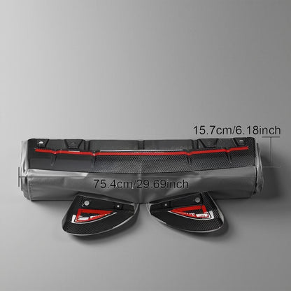 Carbon Fiber Rear Bumper Diffuser Lip Spoiler for Toyota GR86 & Subaru BRZ (2022-2023)