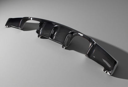 BMW 3 Series E92 & E93 M3 Carbon Fiber Rear Diffuser Lip 2008-2013