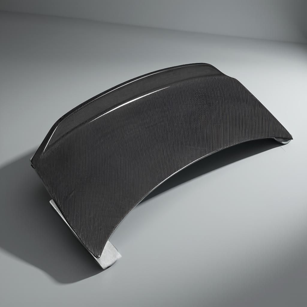 BMW E92 2006-2009 V Style Carbon Fiber Rear Decklid Trunk