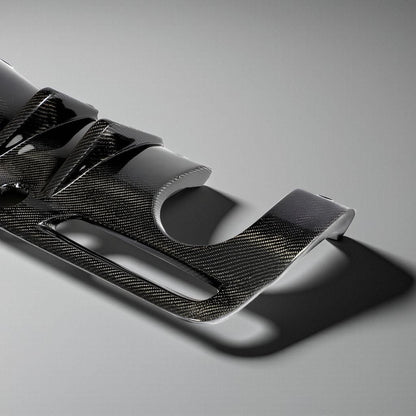 GR A90 Carbon Fiber Rear Diffuser Lip Splitter for Toyota Supra (2018-2024)