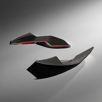 Dry Carbon Fiber Front Bumper Fins for BMW G80 M3 & G83 M4 Competition 2020-2023