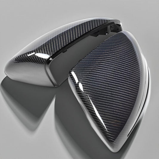 Mercedes W205 Carbon Side Door Mirror Covers (2014-2015)