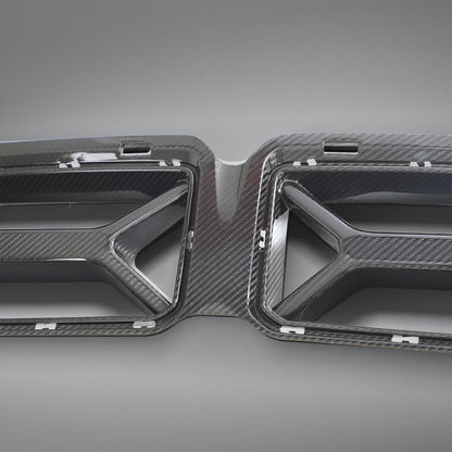 G87 M2 Carbon Front Grille for BMW G87 M2 Base Coupe 2-Door (2023-2024)