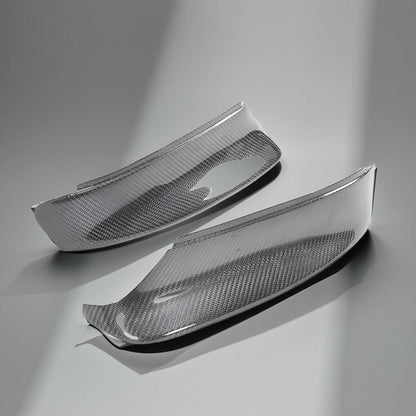 E46 CSL Carbon Fiber Front Bumper Splitters & Diffuser for BMW E46