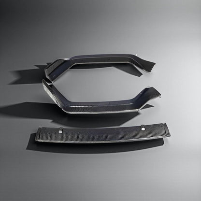 3PC Carbon Fiber Front splitter - Infiniti Q50 Sport (2018-2019)