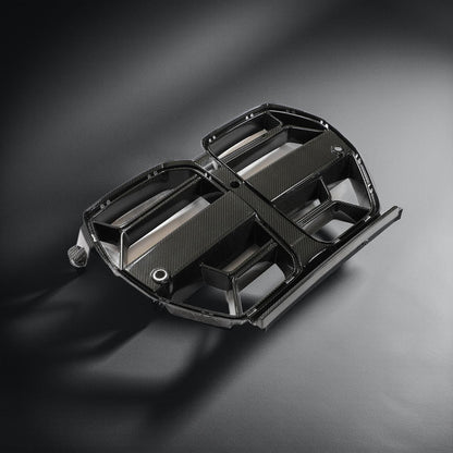 Dry Carbon Fiber Front Bumper Grille for BMW G80 M3 & G82 G83 M4 2021-2022 Without ACC