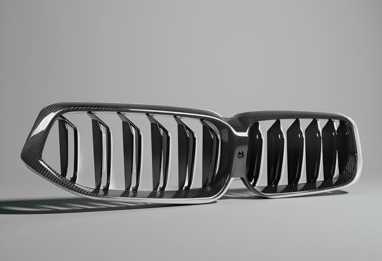 Dry Carbon Fiber Kidney Grilles for BMW 6 Series GT G32 (2021-2023)