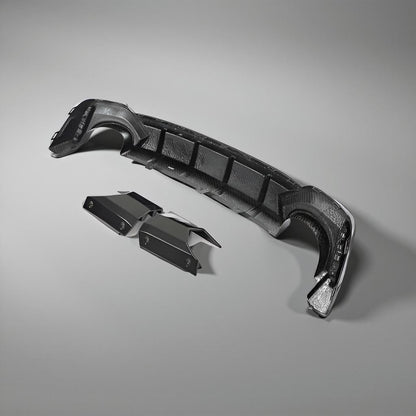 Carbon Fiber Rear Diffuser for Audi RS6 C8 (2019 to 2021)