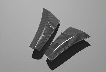 Carbon Fiber Bumper Side Air Vent Fender Cover - Mercedes W205/C205 Sport C43 AMG (2019-2020)