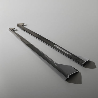 Carbon Fiber G42 Custom Side Skirt Extension for BMW G42 M220i M Sport Coupe 2-Door (2022-2023)
