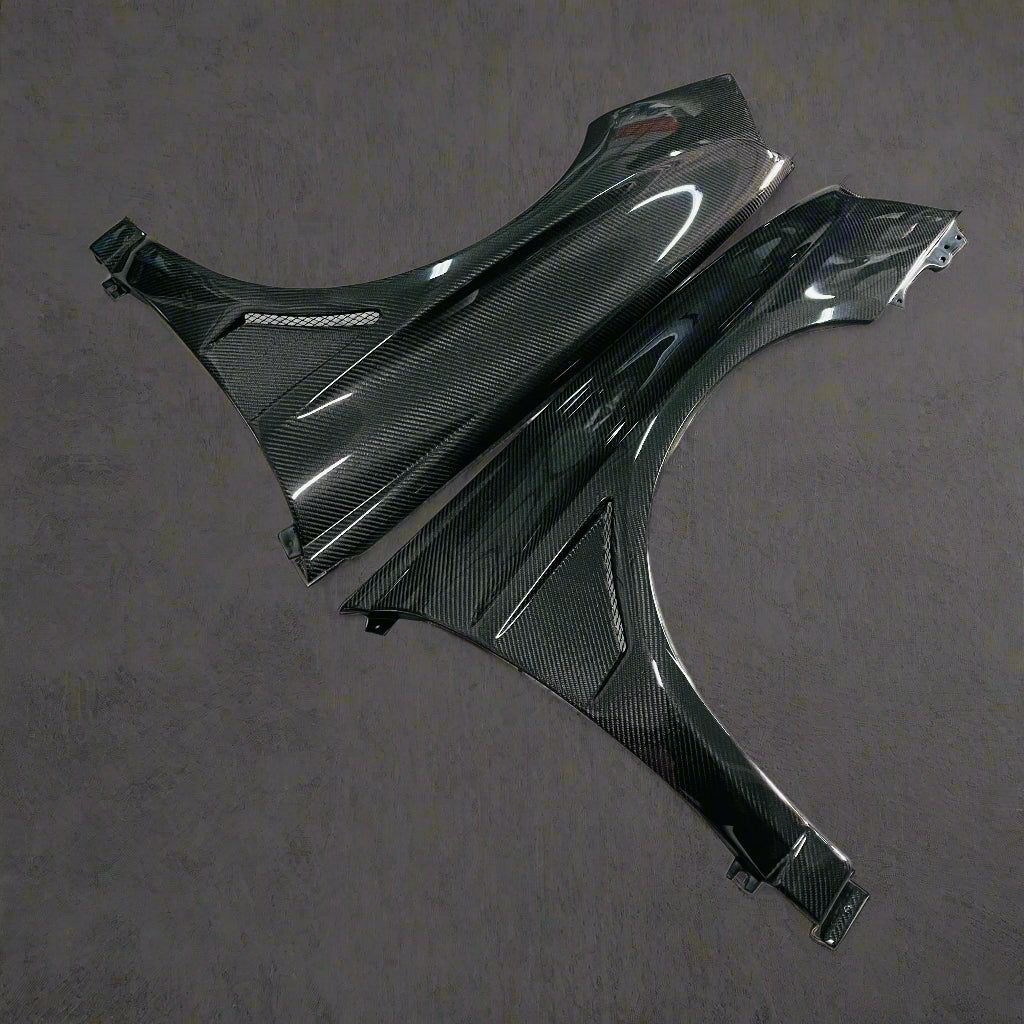 NYTFORGE Carbon Fiber Wide Fenders for Subaru Impreza/WRX/STI (2004-2005)
