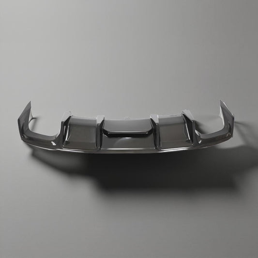 Carbon Fiber Rear Diffuser for Audi S4 B8.5 (2013-2016) Quad Pipe for A4 Sline Sport Sedan 4-Door