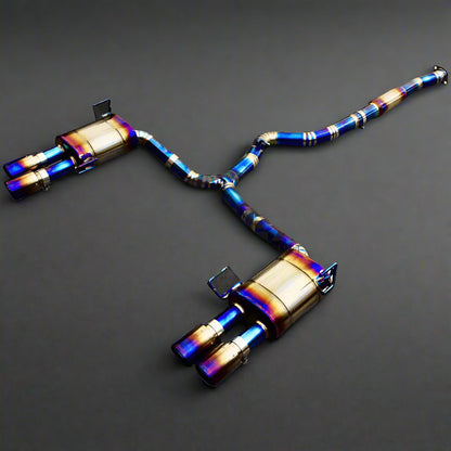 NYTFORGE High-Performance Titanium Cat-Back Exhaust for Subaru WRX STI
