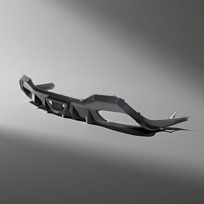 BMW 8 Series G16 M-Sport Carbon Fiber Rear Bumper Lip (2018-2020)