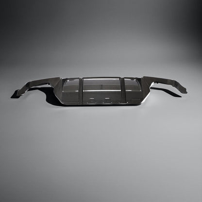 Rear Bumper Diffuser Lip Spoiler Body Kit Carbon Fiber for BMW F10 M5 (2012-2017)