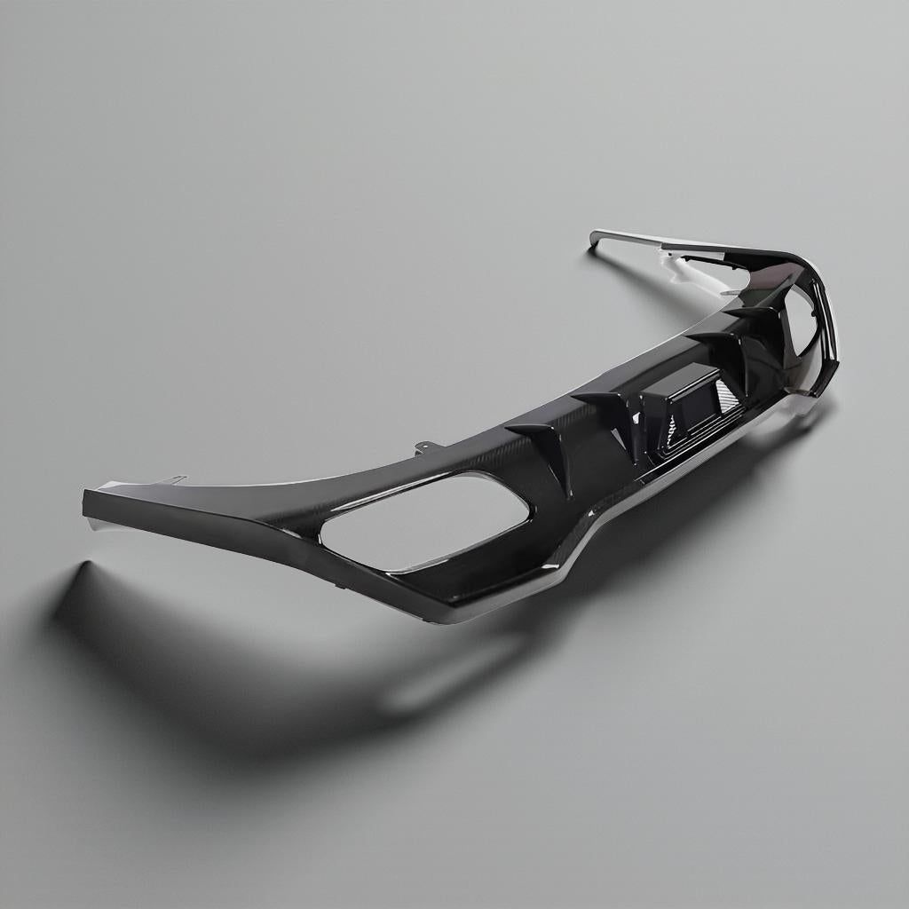 BMW 8 Series G16 M-Sport Carbon Fiber Rear Bumper Lip (2018-2020)