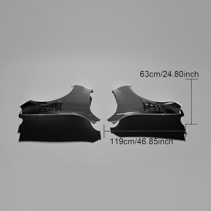 Carbon Fiber Side Fenders for 2023 BMW G87 M2