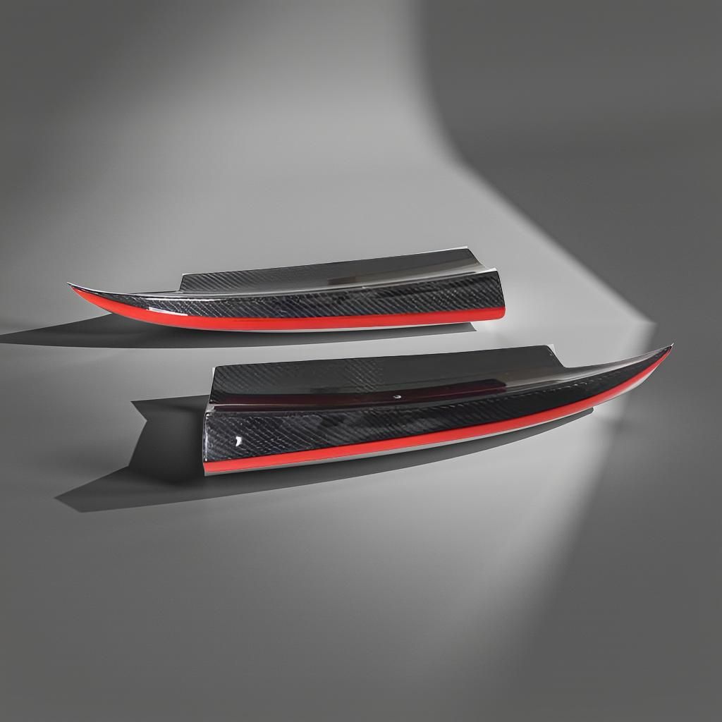 Carbon Fiber Rear Bumper Lip & Splitter Trim for Mercedes AMG CLA W117, CLA45, C117, CLA250 & CLA260 (2014-2016)