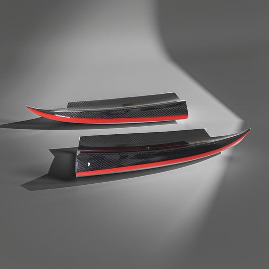 Carbon Fiber Rear Bumper Lip & Splitter Trim for Mercedes AMG CLA W117, CLA45, C117, CLA250 & CLA260 (2014-2016)
