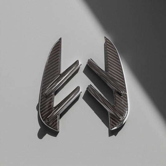 Dry Carbon Side Air Fender Vent Cover Trims for BMW 4 Series G82 & G83 M4 2021+