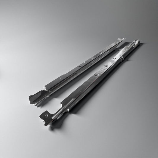 G20 LCI Carbon Fiber Side Skirt Plates for BMW 3 Series M Sport 2022-2023