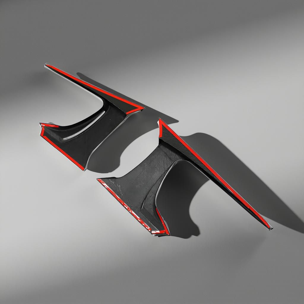 Dry Carbon Fiber Front Bumper Scoop - Jaguar F-Type X152 Coupe (2020-2021)