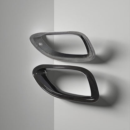 Dry Carbon Fiber Front Vents - Jaguar F-Type X152 Base Coupe (2020-2021)