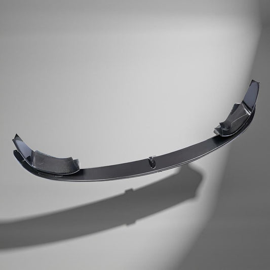BMW F80 M3 & F83/F82 M4 Real Carbon Fiber Front Lip Splitter Chin (2014-2019, 3-Piece Style)
