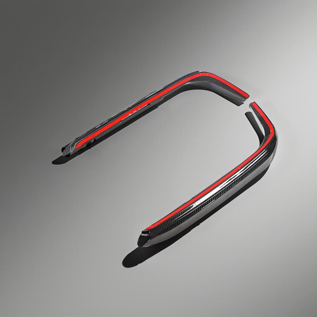 Carbon Fiber Front Bumper Canards for Alfa Romeo Giulia 2016 to 2020