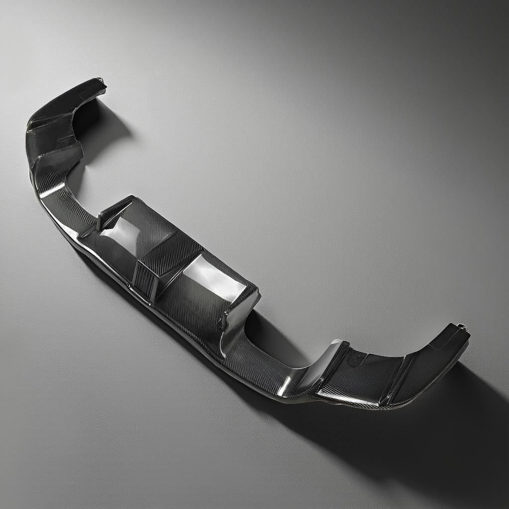 Carbon Fiber Rear Diffuser with LED Light for BMW 2 Series F87 M2 Base Coupe (2016-2020)