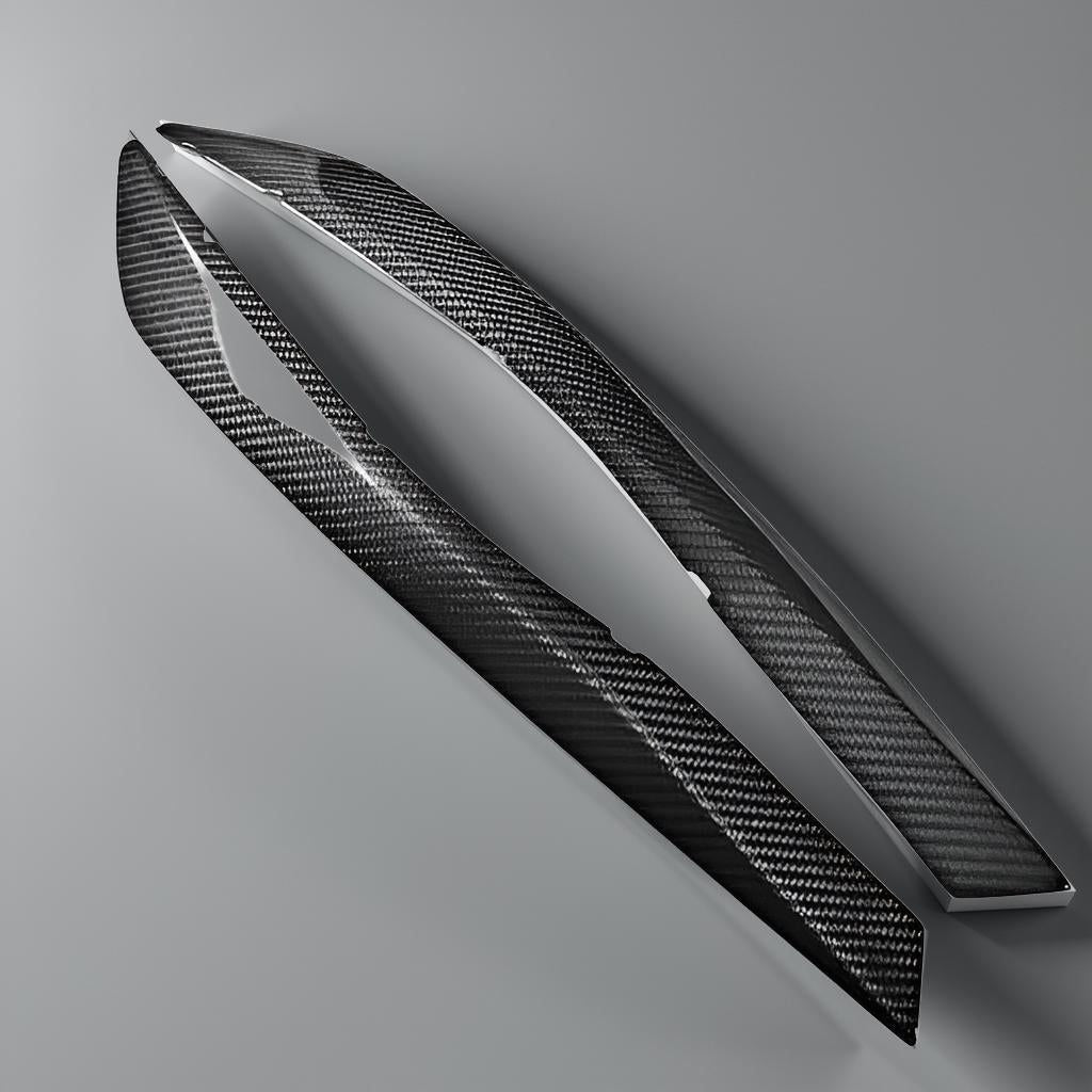 Dry Carbon Fiber Headlight Eyebrows - Audi A5, S5, & RS5 (2017-2018)