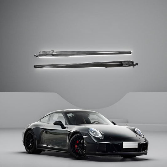 Dry Carbon Side Skirts - 911 991 Carrera 4 GTS 3.0T (2017-2019)