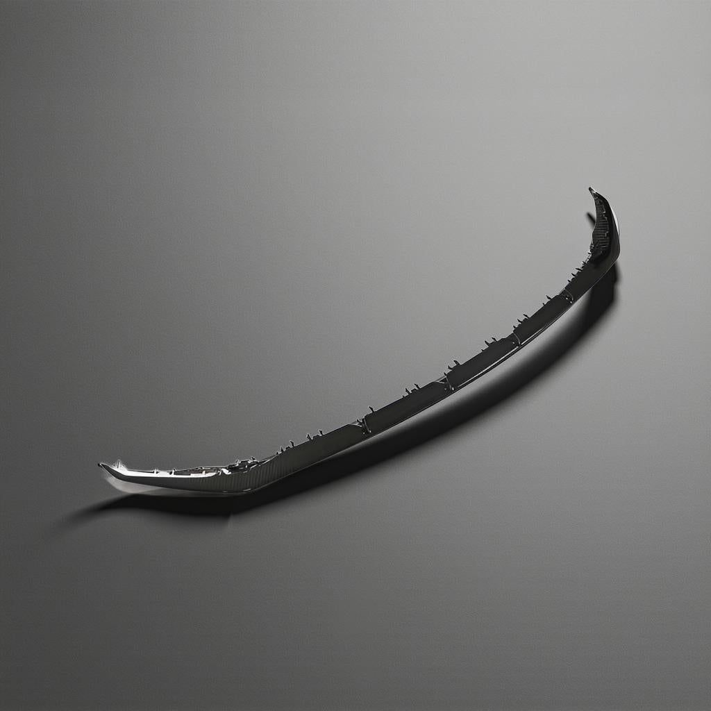 Mercedes Benz C-Class C43 AMG Carbon Front Bumper Lip Spoiler (2020-2021)