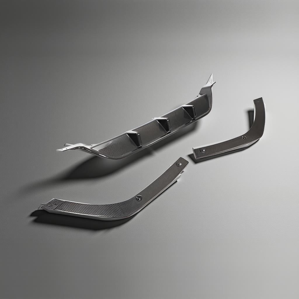 Carbon Fiber Rear Diffuser for BMW 6 Series GT G32 M-Sport (2017-2020)